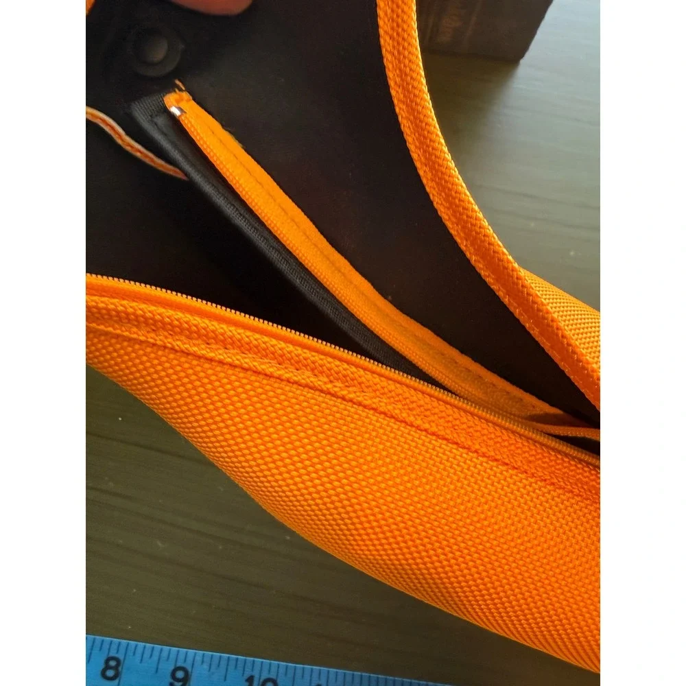 Veuve Clicquot Orange Insulated Champagne Bottle Cooler Sleeve Zippered Carrier